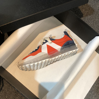 Fehér Női Cipők Új vaskos tornacipők Női Fűzős Fehér Vulcanize Cipők Alkalmi divat Apa cipők Platform tornacipők Kosár