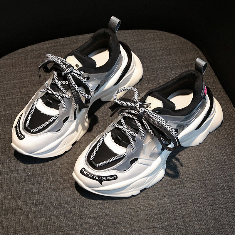 Pantofi de damă pentru alergare agrement sport în aer liber țesute în aer liber plasă confortabilă plasă de plasă respirabil anti-alunecare pantofi vulcanizati