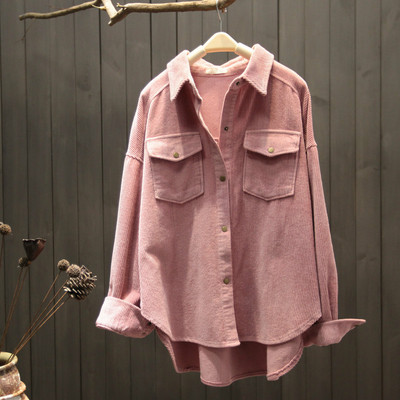 2021. aasta uus kevadsügis, naiste elegantne velvettaskud, kontoripluus Naiste retronööbiga soliidne pikkade varrukatega särk A131