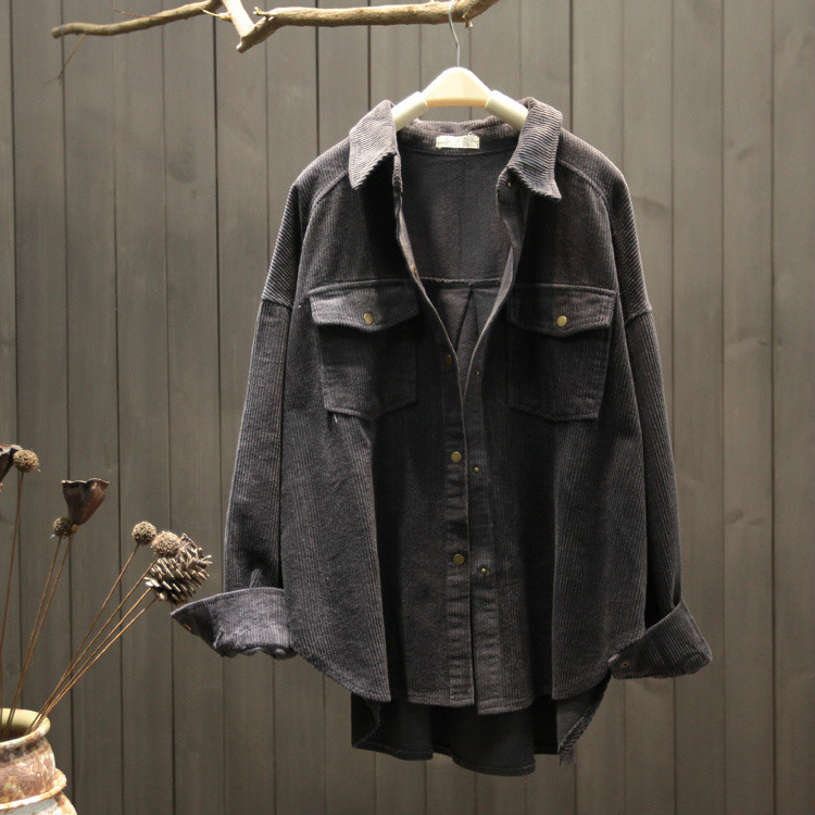 2021. aasta uus kevadsügis, naiste elegantne velvettaskud, kontoripluus Naiste retronööbiga soliidne pikkade varrukatega särk A131