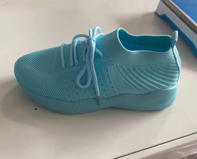 Naiste tossud, hingavad vabaaja naiste sokid kingad, nööritud naiste tossud, naiste kevadised vulkaniseeritud jooksujalatsid