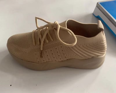 Naiste tossud, hingavad vabaaja naiste sokid kingad, nööritud naiste tossud, naiste kevadised vulkaniseeritud jooksujalatsid