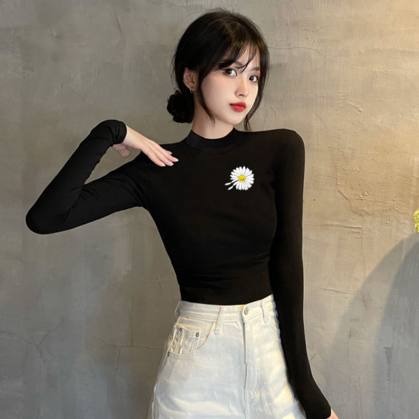 Moteriška laisvalaikio palaidinė su siuvinėjimais – kelių spalvų