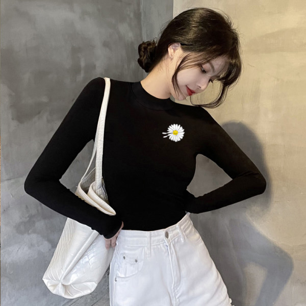 Moteriška laisvalaikio palaidinė su siuvinėjimais – kelių spalvų