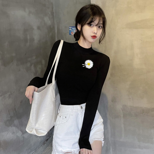 Moteriška laisvalaikio palaidinė su siuvinėjimais – kelių spalvų