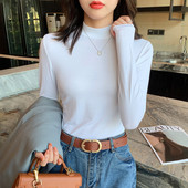 Kõrge kraega puhas mudelpluus