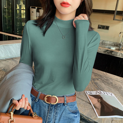 Kõrge kraega puhas mudelpluus