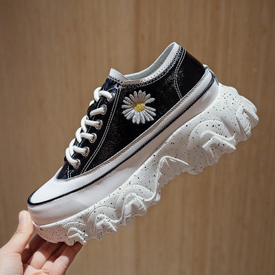 JINJIN-48-Moipheng 2020 De Primavera Con Plataforma, De Moda Para Mujer, Zapatillas Rosa Con Suela Ata, Zapatillas Gruesas