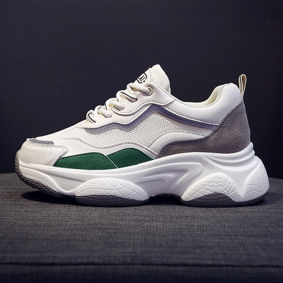 JINJIN-48-Moipheng 2020 De Primavera Con Plataforma, De Moda Para Mujer, Zapatillas Rosa Con Suela Ata, Zapatillas Gruesas