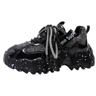 JINJIN-48-Moipheng 2020 De Primavera Con Plataforma, De Moda Para Mujer, Zapatillas Rosa Con Suela Ata, Zapatillas Gruesas