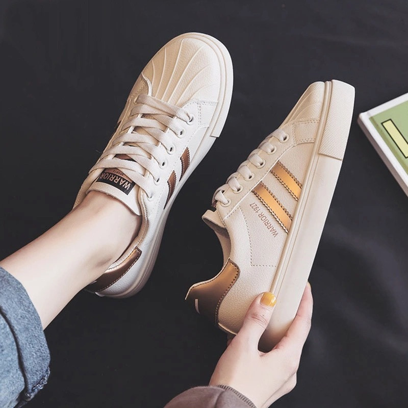 Új meleg női vulkanizált cipők őszi alkalmi klasszikus pu bőr cipők női alkalmi fehér cipők cipők női vaskos tornacipők