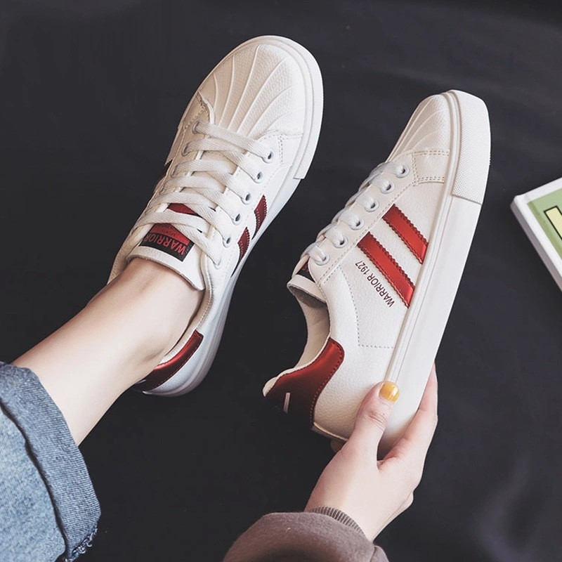 Új meleg női vulkanizált cipők őszi alkalmi klasszikus pu bőr cipők női alkalmi fehér cipők cipők női vaskos tornacipők