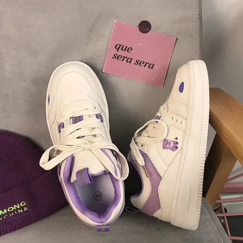 Studentų madingi sportbačiai riedlenčių sportiniai odiniai laisvalaikio batai vasariniai patogūs vulkanizuoti batai Nk oro pajėgų serija