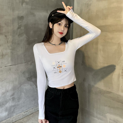 Bluza de dama cu imprimeu in doua culori