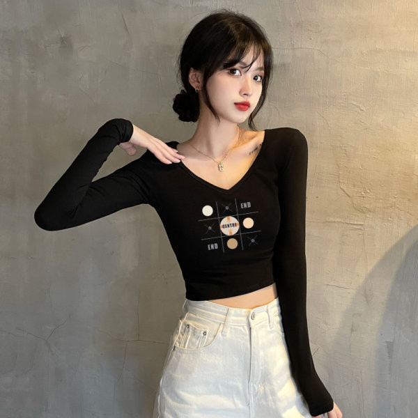 Bluza de dama cu imprimeu in doua culori