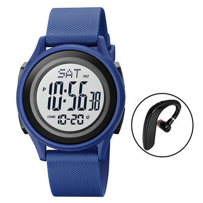 SKMEI Military Electronic Movement Fashion Watch for Férfi Sport Stopper Chrono Alarm Digitális karóra Vízálló Relogio Masculino