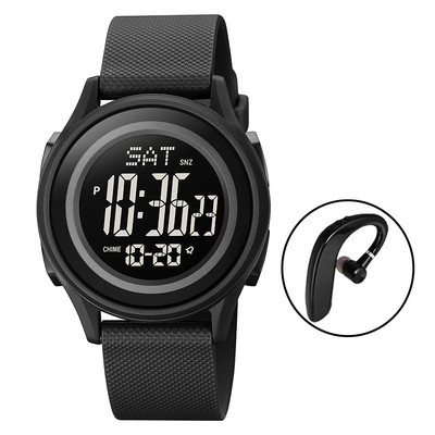 SKMEI Military Electronic Movement Fashion Watch for Férfi Sport Stopper Chrono Alarm Digitális karóra Vízálló Relogio Masculino