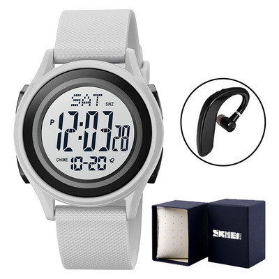 SKMEI Military Electronic Movement Fashion Watch for Férfi Sport Stopper Chrono Alarm Digitális karóra Vízálló Relogio Masculino