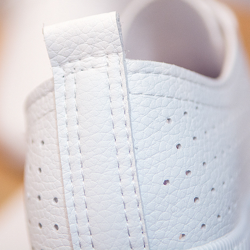 Moteriški vulkanizuoti batai, iškirpti iš poliuretano odos Oksfordo plokščiapadžiai batai, moteriški kvėpuojantys sportbačiai, baleto bateliai