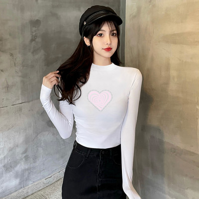 Laisva moteriška palaidinė su aplikacijomis – kelių spalvų