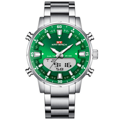 Auksinis vyriškas karinis sportinis rankinis laikrodis skirtas kvarciniam nerūdijančio plieno 50M vandeniui atsparus plaukimo vyriškas laikrodis Relogio Masculino 2022