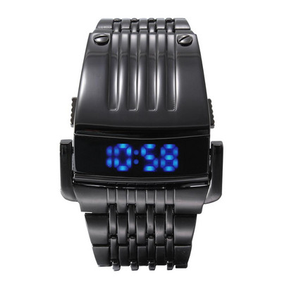 Ceas de sport digital de modă pentru bărbați Led Ceas militar de lux pentru bărbați Ceas de mână complet din oțel relojes hombre Nou