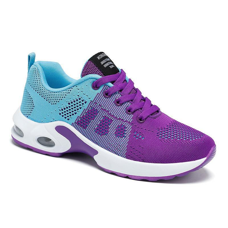 2022 m. Batai Moteriški sportbačiai Suvarstomi lauke Stambūs sportbačiai treniruokliai Platforma, kvėpuojantys moteriški sportbačiai Plokštūs batai Moteris Mujer