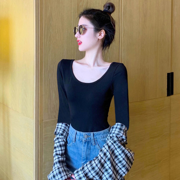 Erinevates värvides vabaaja naiste pluus