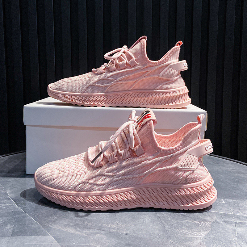 Pantofi galbeni pentru femei, pantofi de vară cu plasă respirabilă, pantofi pentru femei, ocazional, Tenis, roșu, negru, vulcanizat, 2021