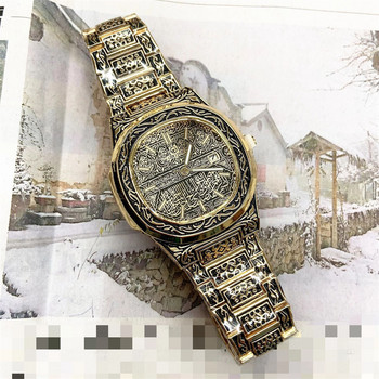 Νέο μοτίβο ρετρό μεγάλο καντράν από ανοξείδωτο ατσάλι Ημερολόγιο Επαγγελματικό ανδρικό ρολόι για άντρες Πολυτελή κορυφαία ανδρικά ρολόγια Reloj Hombre