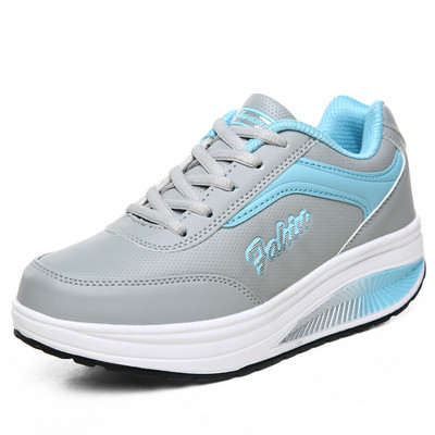 Női cipők Wedge tornacipők Platform edzőcipők Női cipők Alkalmi fűzős Tenisz Feminino Zapatos De Mujer Női tornacipők Magas sarkú