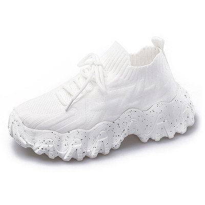 2022 női, hálós platformú tornacipő, női sportcipő őszi női, alkalmi, vulkanizált női, nagy méretű, fűzős, lélegző lábbeli