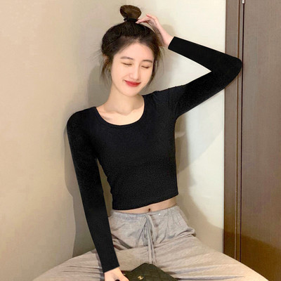 Naiste pikkade varrukatega liibuv pluus