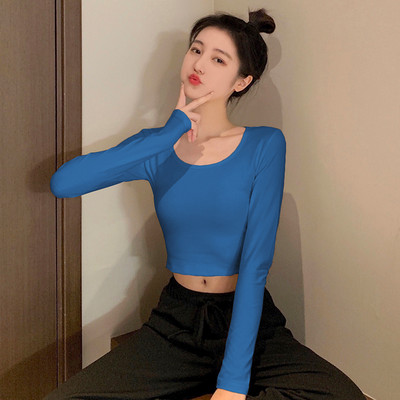 Naiste pikkade varrukatega liibuv pluus