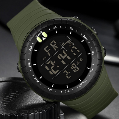 Ανδρικά αθλητικά ρολόγια μάρκας SANDA Ψηφιακό ρολόι Ηλεκτρονικό LED ανδρικό ρολόι καρπού για άνδρες Ρολόι αδιάβροχο ρολόι χειρός Ώρες εξωτερικού χώρου