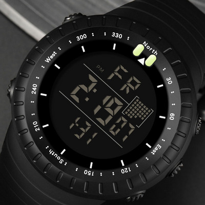 SANDA zīmola digitālais pulkstenis vīriešu sporta pulksteņi elektroniski LED vīriešu rokas pulkstenis vīriešiem pulkstenis ūdensizturīgs rokas pulkstenis āra stundas