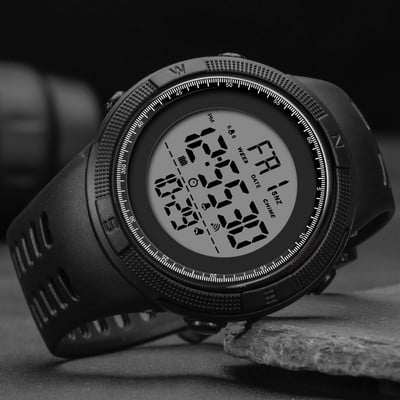 SANDA zīmola digitālais pulkstenis vīriešu sporta pulksteņi elektroniski LED vīriešu rokas pulkstenis vīriešiem pulkstenis ūdensizturīgs rokas pulkstenis āra stundas