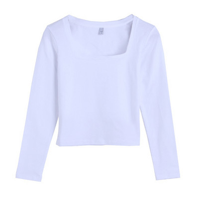 Ühevärviline pikkade varrukatega naiste pluus