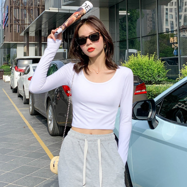 Bluza de dama model cu decolteu oval