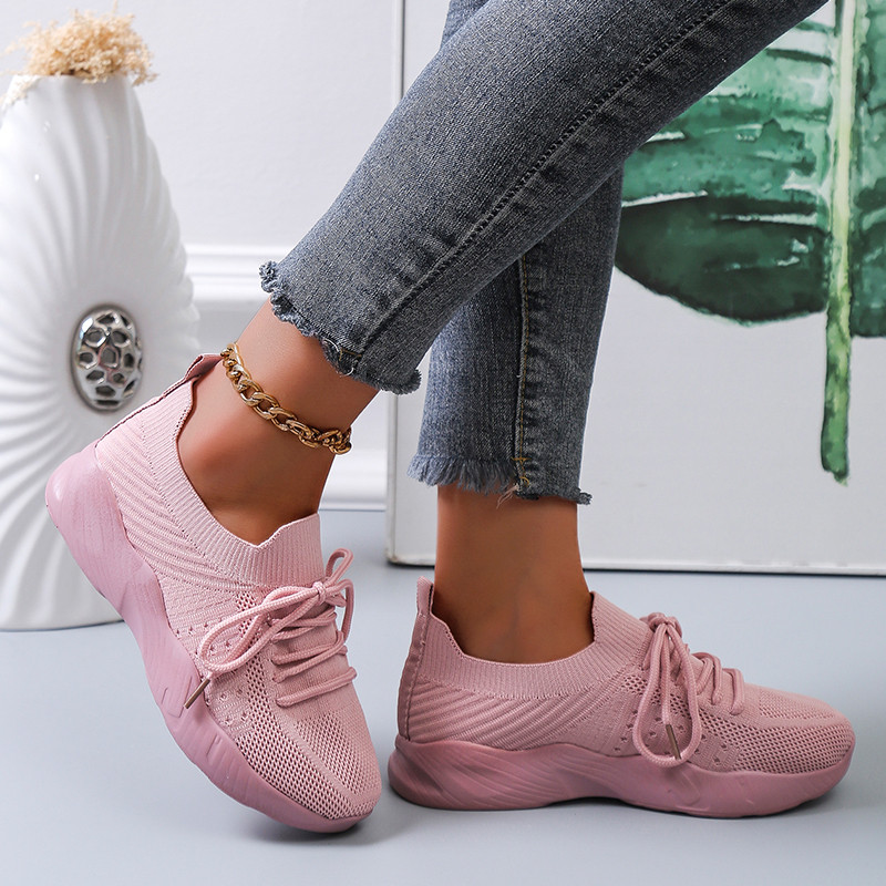 2022 m. madingi suvarstomi platformos moteriški batai vasariniai plokščia tinklelio sportiniai batai moteriški „Vulcanize“ didelio dydžio 35–43 moteriški sportbačiai