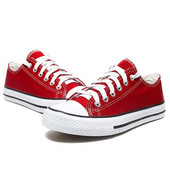 Női Vulcanize Cipők Vászon Cipők Divat Fűzős Solid Lovers Pár Cipők Gumi lapos őszi alkalmi cipők