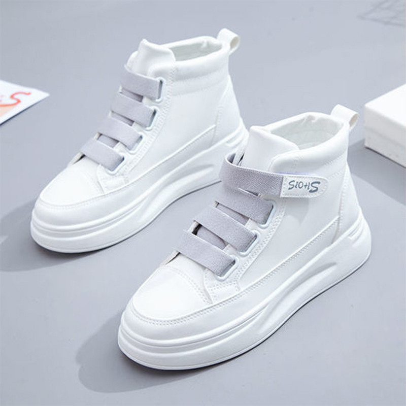 Pantofi vulcanizați albi pentru femei 2021 Pantofi de damă respirabili de toamnă populari în stil coreean studenți cupluri pantofi de alergare