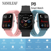 Έξυπνο ανδρικό ρολόι γυναικείο H10 VS P8 Πλήρης οθόνη αφής Ψηφιακό ρολόι Παρακολούθηση καρδιακών παλμών Fitness Exercise Custom Dial for IOS Android