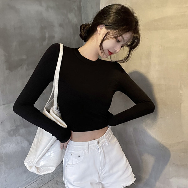 Naiste vabaaja lühikeste pikkade varrukatega pluus