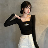 Bluză de damă cu mânecă lungă din bumbac