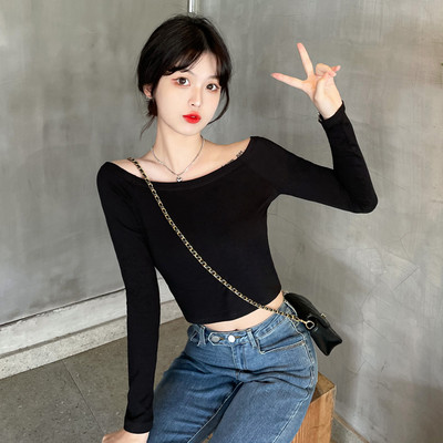 Naiste vabaaja lahtise seljaga pluus