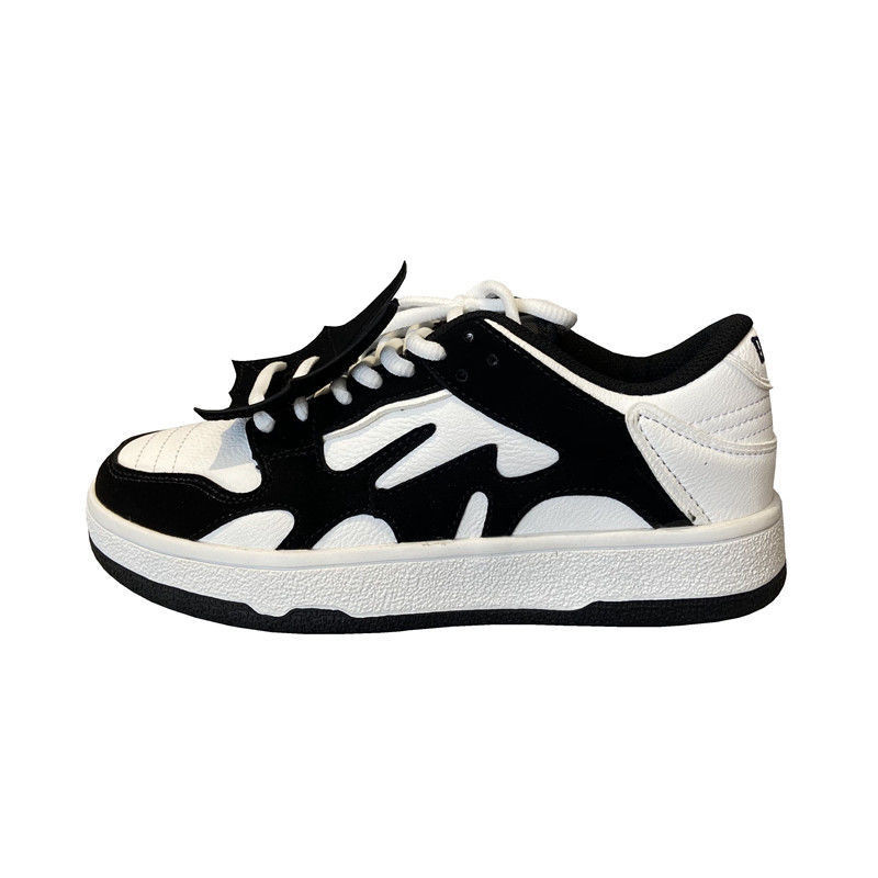 „HOUZHOU“ sportbačiai, sportiniai batai, moteriški pavasario tenisas, moteriški, plokščia, laisvalaikio krepšelio platforma „Vulcanize“ bėgimo balti juodi „Kawaii“, 2022 m.