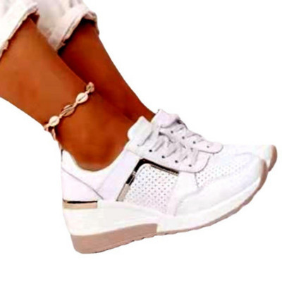 Brand Design Nove ženske cipele za slobodno vrijeme Sportske cipele na klin za povećanje visine Zračni jastuk Udobne tenisice Zapatos De Mujer