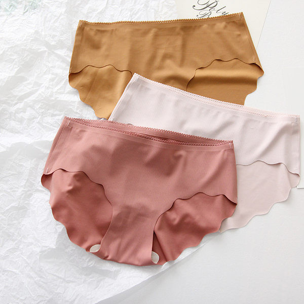 Chiloți de damă fără cusături cu talie înaltă în mai multe culori
