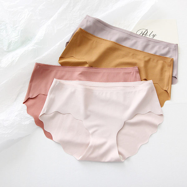 Chiloți de damă fără cusături cu talie înaltă în mai multe culori